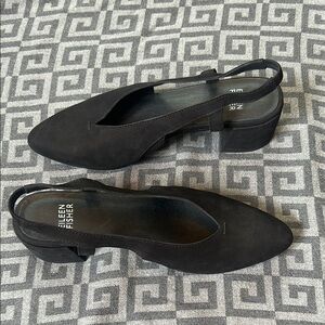 Eileen Fisher Gals Slingback Heels - new and unworn